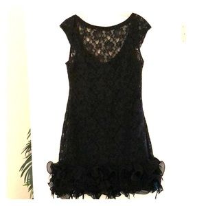 Jessica Simpson black dress